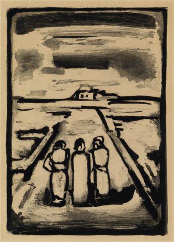 GEORGES ROUAULT Les Disciples.